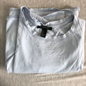 Forever 21 Blue Tshirt dress